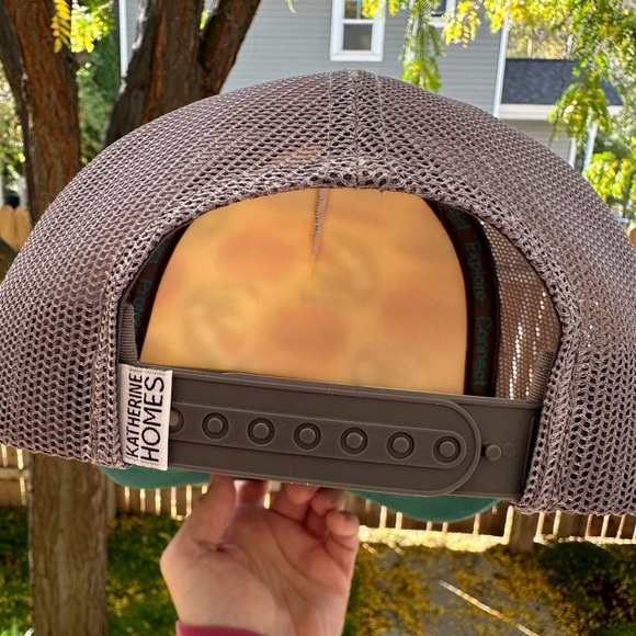 Katherine Homes Title Nine Tulip Mesh Trucker Snap Back Hat - Picture 13 of 13